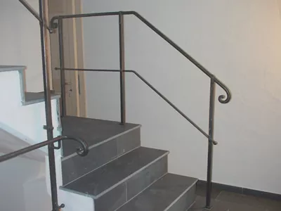 Kunstschmiede Appenzell AG - Treppengeländer aus Metall für Aussenbereich
