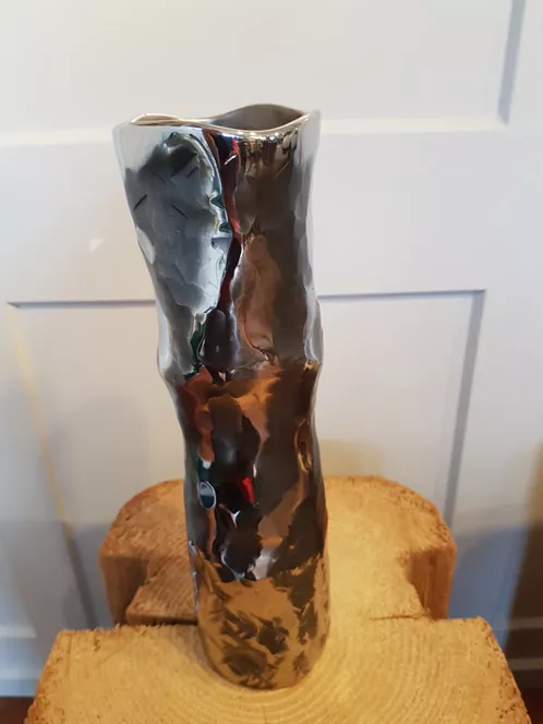 Kunstschmiede Appenzell AG - Metallvase für Innenbereich